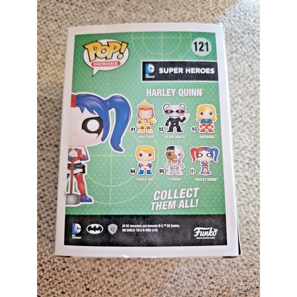 Funko Pop DC Super Heroes - Harley Quinn - Hot Topic #121 AND #66 #53 #509 (4) - Picture 9 of 13